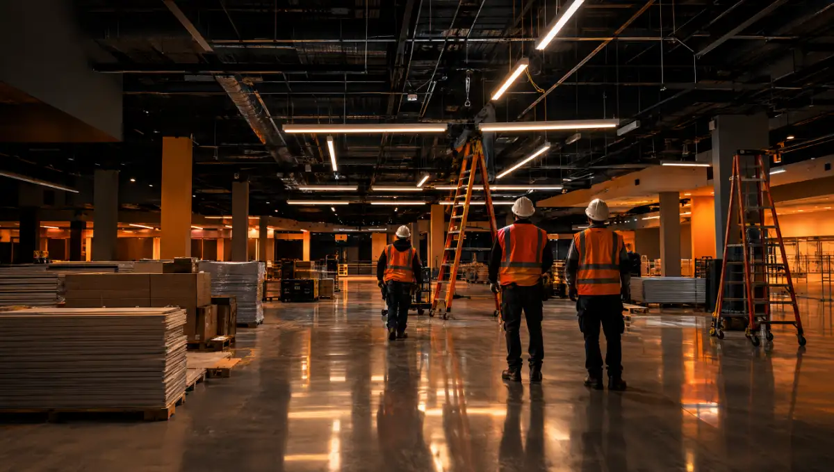 Remodelación de tienda de noche